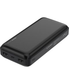 Gembird PB20-01 Portable Charger Lithium Polymer (LiPo) 20000 mAh Black