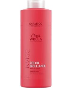 Wella Professionals Invigo Brillance Color Protection Shampoo Normal szampon chroniący kolor do włosów normalnych 1000ml