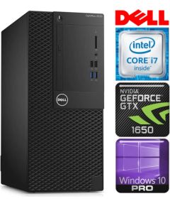 DELL 3050 Tower i7-7700 8GB 512SSD M.2 NVME GTX1650 4GB WIN10Pro