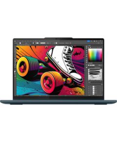 Lenovo Yoga 7 2-in-1 14IML9 Intel Core Ultra 5 125H Hybrid (2-in-1) 35.6 cm (14") Touchscreen 2,8K 16 GB LPDDR5x-SDRAM 1 TB SSD Wi-Fi 6E (802.11ax) Windows 11 Home Teal