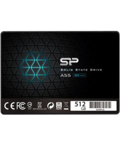 Silicon Power Ace A55 2.5" 512 GB SSD Serial ATA III 3D NAND (SP512GBSS3A55S25RR) Bulk