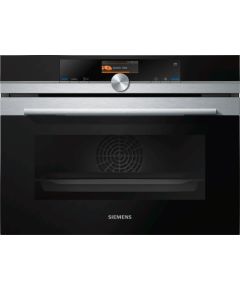 Siemens iQ700 CS636GBS2 oven 47 L A+ Black, Stainless steel