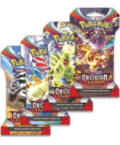 Rebel POKEMON TCG: SCARLET & VIOLET - OBSIDIAN FLAMES - SLEEVED BOOSTER (ENG)