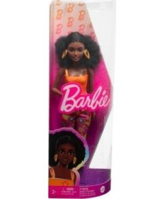 Lalka Barbie Mattel BRB FASHION WLOSY AFRO RETRO UBRANIE HPF74 WB6