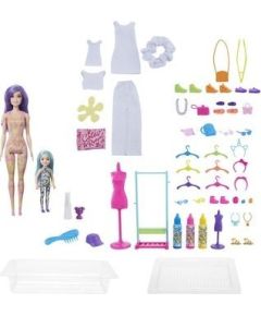 Lalka Barbie Mattel Barbie Color Reveal Tie Dye Fashion Maker Doll