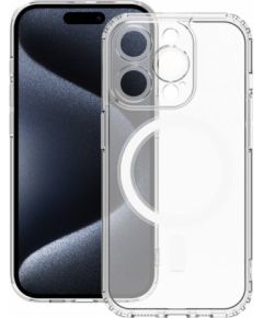 Vmax Acrylic Anti-drop Mag Aizmugurējais Silikona Apvalks Priekš Apple iPhone 15 Pro