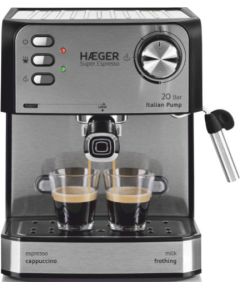 Haeger CM-85B.011A Super Espresso* Эспрессо-машина 1.6L 850W 20bar