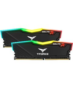 Team Group DDR4 -32GB - 3200 - CL - 16 T-Force Delta black Dual Kit