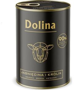 Dolina Noteci DOLINA NOTECI PIES 400g JAGNIĘCINA        KRÓLIK PUSZKA /24