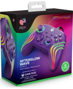 Pad PDP PDP XS Pad przewodowy Afterglow WAVE - fioletowy