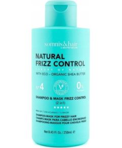 SOMNIS&HAIR_Natural Frizz Control szampon i maska do włosów 250ml