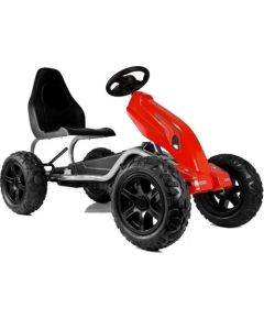 Gokart na Pedały B012 Pompowane Koła Czerwony