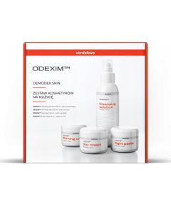 ODEXIM_SET Nużeniec płyn oczyszczający 150ml + krem do twarzy na rano 30ml + krem do twarzy na dzień 30ml + pasta na noc 30ml