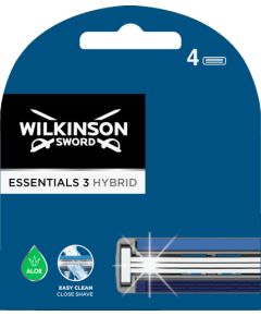 WILKINSON_ Essentials 3 Hybrid 4 wkłady do golenia 4szt.