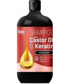 BIO NATURELL_Shampoo Ultra Repair szampon do włosów Castor Oil & Keratin 946ml