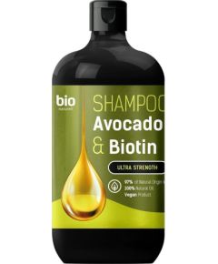 BIO NATURELL_Shampoo Ultra Strenght szampon do włosów Avocado & Biotin 946ml