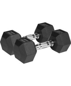 Rebel Hantle żeliwne gumowane HEX 2x9 kg REBEL ACTIVE