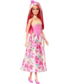 Lalka Barbie Mattel Barbie Księżniczka Lalka różowy strój HRR08