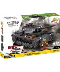 Cobi Klocki Historical Collection WWII Panzer III Ausf. J 590 klocków