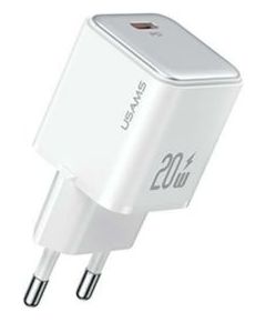 USAMS   USAMS Ład. siec. 1xUSB-C PD20W (only head) PD3.0 Fast Charging biały/white X-ron Series CC183TC02 (US-CC183)