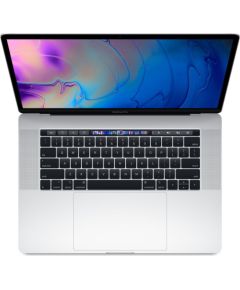 Apple MacBook Pro 2018 Retina 15" 4xUSB-C - Core i7 2.2GHz / 16GB / 256GB SSD - Silver (Atjaunināts, stāvoklis Ļoti labi)