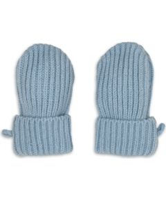 Lodger Mittens Merino vilnas bērnu cimdiņi, Blue Fogg, 0-12m - MTM 110_0-12