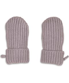 Lodger Mittens Merino vilnas bērnu cimdiņi, Rose, 0-12m - MTM 107_0-12