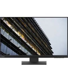 Monitor Lenovo Lenovo ThinkVision E24-28 - LED-Monitor - 61 cm (24") (23.8" sichtbar) - 1920 x 1080 Full HD (1080p) @ 60 Hz - IPS - 250 cd/m2 - 1000:1 - 4 ms - HDMI, VGA, DisplayPort - Lautsprecher - Raven Black