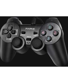 Pad Marvo Gamepad Marvo GT-006, 15przycisk, USB, czarny, wibrujący