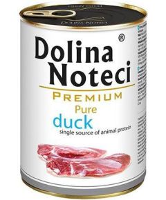 Dolina Noteci Dolina Noteci Pies Pure, kaczka puszka 400g