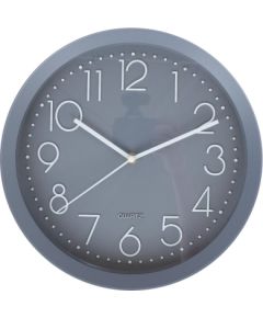 Wall clock HOLLY D30cm, grey