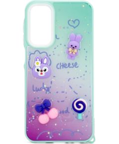 iLike Samsung  Galaxy A15 EPOXY CARTOON COVER Mint