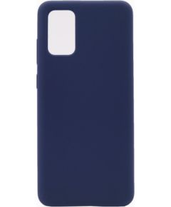 Evelatus Samsung  Galaxy S21 Ultra Premium Soft Touch Silicone Case Midnight Blue