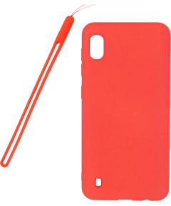 Evelatus Samsung  Galaxy A10 Nano Silicone Case Soft Touch TPU Red