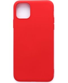 Evelatus Apple  iPhone 11 Pro Max Nano Silicone Case Soft Touch TPU Red