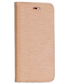 Vennus Samsung  J4 Plus J415 Book Case With Frame Gold