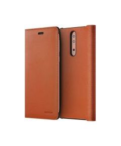 Nokia   8 Leather Flip Cover CP-801 Brown