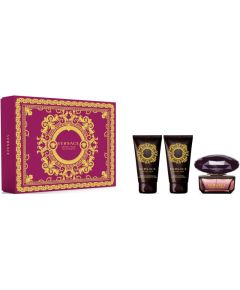 Versace Versace Crystal Noir Woda toaletowa 90ml zestaw upominkowy