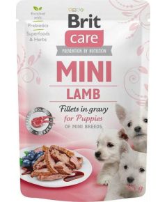 BRIT Care Mini Puppy Lamb - Wet dog food - 85 g