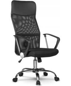 Top E Shop Topeshop KRZESŁO NEMO CZARNE office/computer chair Padded seat Mesh backrest