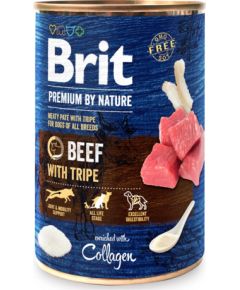 BRIT Premium by Nature Beef with Tripe - Wet dog food - 400 g