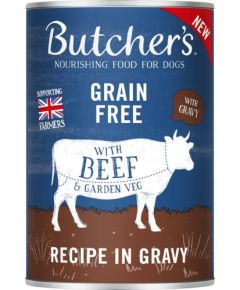 BUTCHER'S Original Recipe in gravy Beef - Wet dog food - 400 g