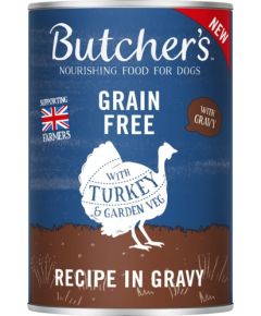 BUTCHER'S Original Recipe in gravy Turkey - Wet dog food - 400 g