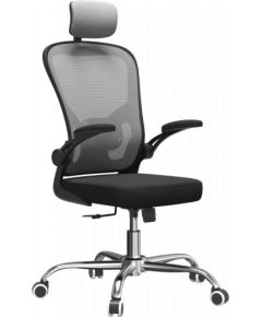 Top E Shop Topeshop FOTEL DORY SZARY office/computer chair Padded seat Mesh backrest