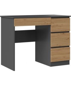 Top E Shop Desk MIJAS RIGHT 98x51x76 cm Anthracite/Artisan