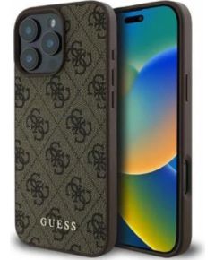 Guess GUHCP16LG4GFBR Aizmugurējais Apvalks Priekš Apple iPhone 16 Pro