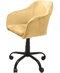 Top E Shop Topeshop FOTEL MARLIN ŻÓŁTY office/computer chair Padded seat Padded backrest