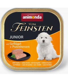 animonda Vom Feinsten with poultry + turkey hearts Heart, Poultry, Turkey Junior 150 g