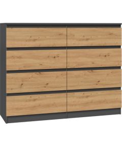 Top E Shop Topeshop M8 120 ANT/ART KPL chest of drawers