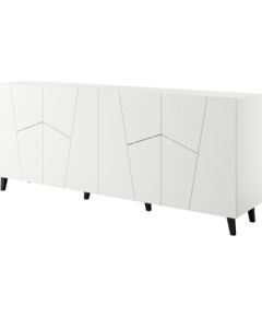 Cama Meble ETNA chest of drawers 200x42x82 white matt